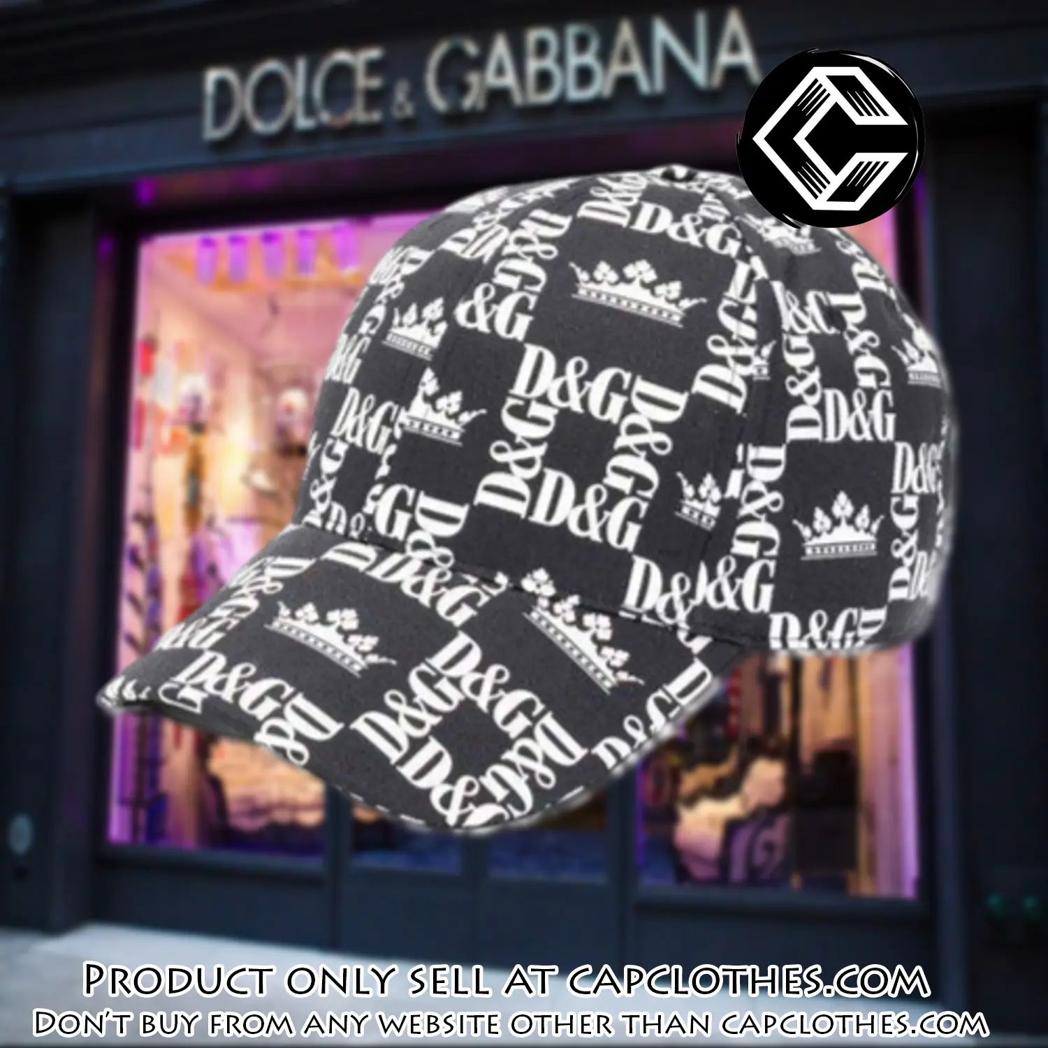 Dolce & gabbana luxury cap print 3d trending cap ctc1089 cc4539977